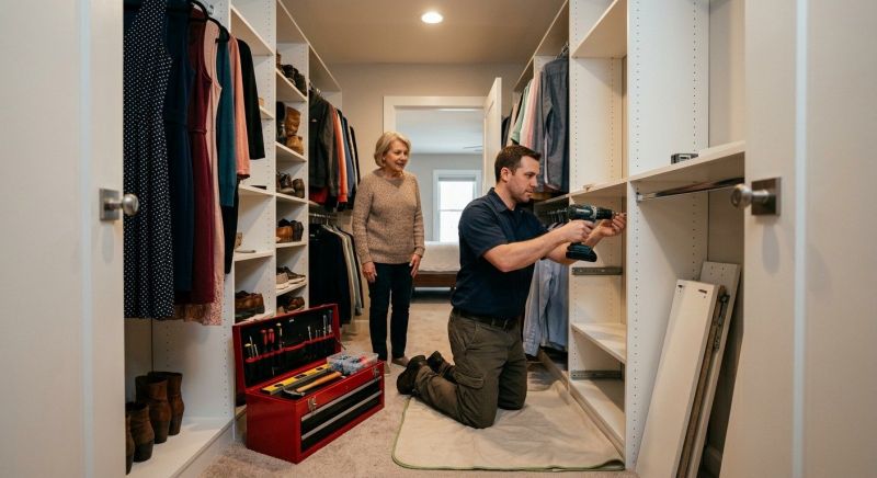 Closet Repair in Alpharetta, GA