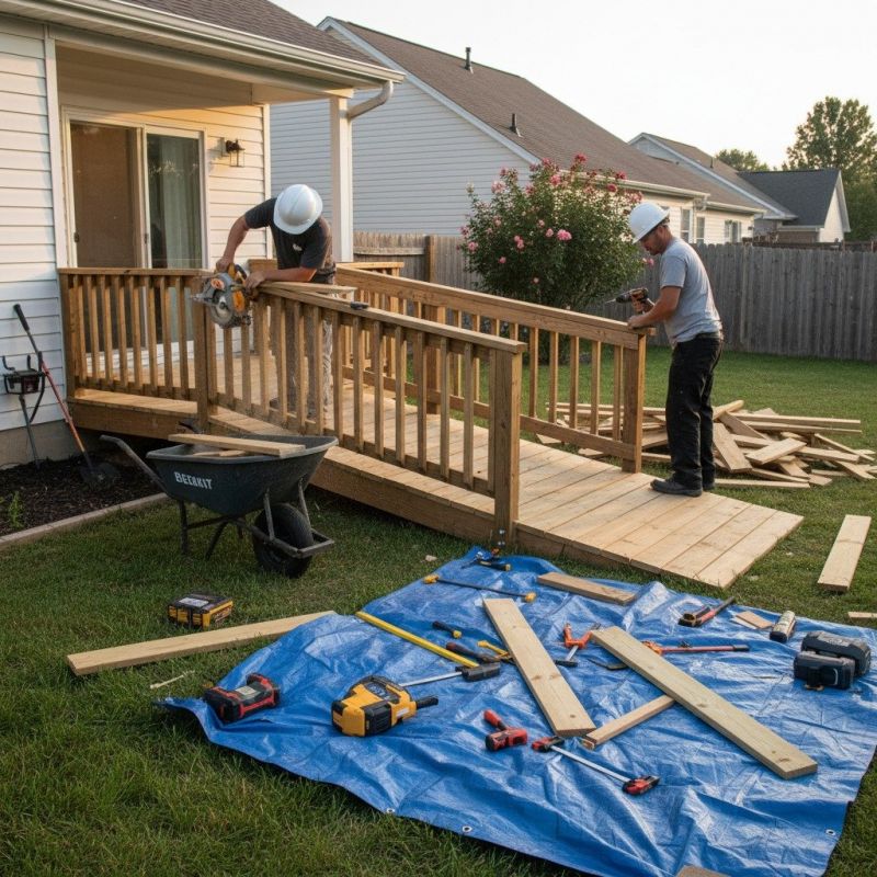 Disability Ramp Repair in Kansas City, KS