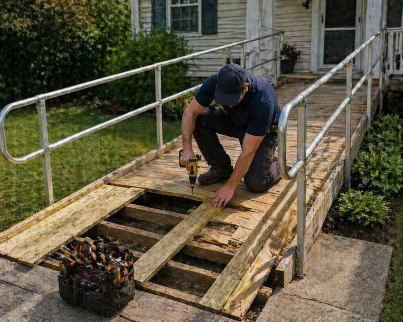 Handicap Ramp Repair in Overland Park, KS